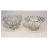 2 Crystal Bowls