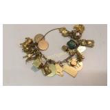 Charm Bracelet,Most 14 k Charms
