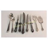 2 Carving Sets, 4 Serving Pieces