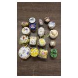 36 Assorted Pill Boxes