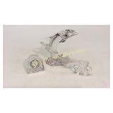 Waterford Clock, 4 Leaf Clover, Lenox Dolphin