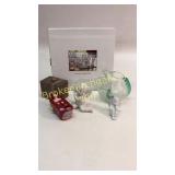 Glass Chess Set, Clay Box, Pitcher, Toy, Angels