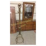 Vintage Brass Coat Rack