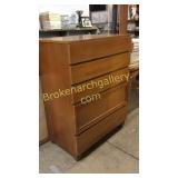 Danish Modern Style 4 Drawer Chest