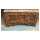 Hand painted Turkish Trunk