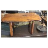 Live Edge Table & Betty Lamp