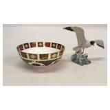 Crown Derby Bowl, Kaiser Black Gull