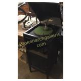 Edison Victrola & Box Records