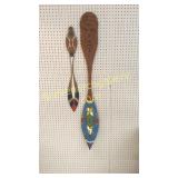 2 Maori Style Spears