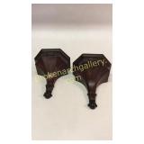 Pair Composition Wall Shelves