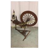 Antique flax wheel