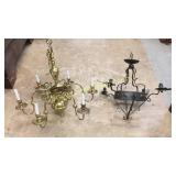 2 Decorative Chandeliers