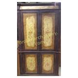 Paint Decorated Armoire