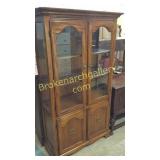 Mahogany Display Cabinet