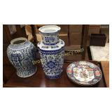 4 Pieces Asian Porcelain