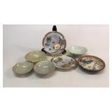 3 Pieces Celedon, 4 Pieces Asian Ceramics