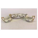 Nippon Nut Dish Set, Viernow Cream/Sugar