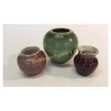 3 Pieces Pisgah Forest Pottery