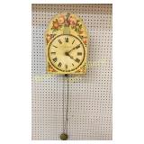 Painted Wag on Wall Clock