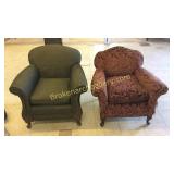 2 Upholstered Armchairs