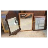 3 Decorative Mirrors