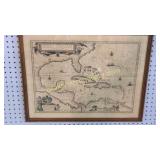 Spanish Map, Florida, Central America