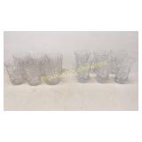 12 Cut Glass Tumblers