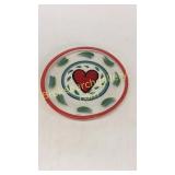 Kosta Boda Hand Painted Charger