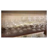 30 Assorted Clear Stems