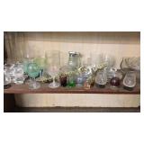 Approximately 45 Pieces Glassware