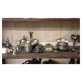 20 Pieces SIlverplate and Related Items