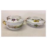 2 Pieces Royal Worchester