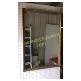 Decorative Gold Tone Mirror