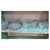 40 Pieces Heisey Glass