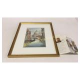 Watercolor Venice Canal