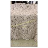 Intricate Lace Table Cloth