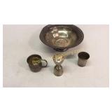 Weighted Sterling Compote, Jigger, Shot, Baby Cup
