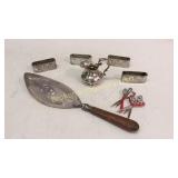 12 Pieces Sterling and English Silver