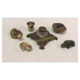 Victorian Inkwell, 5 Desk Articles