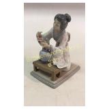 Lladro Japanese Flower Lady