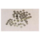 30 Silver Quarters, 20 Silver Dimes