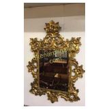 Carved Gilded Italian Mirror