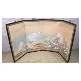 4 Panel Asian Folding Screen