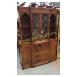 Flame Mahogany Butlers Breakfront