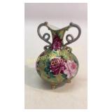 Nippon Double Handle Vase