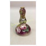 Victorian Hand Painted Bottle Vase