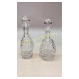 2 Waterford Crystal Decanters