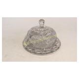 Cut Crystal Covered Cheese Dish