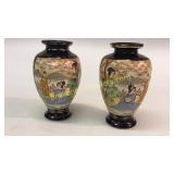 Pair Japanese Imari Vases