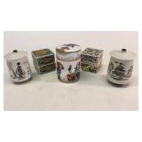 5 Pieces Japanese Porcelain